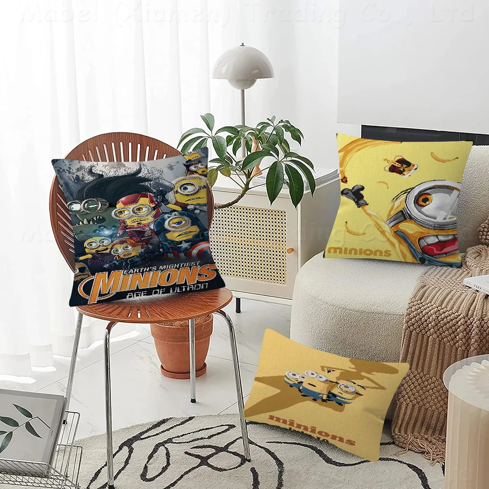 Despicable Me MinionsCushion Cover Inches Farmhouse Decor Home Throw Pillow Covers For Couch Decorations
Despicable Me MinionsCushion Cover Inches Farmhouse Decor Home Throw Pillow Covers For Couch Decorations