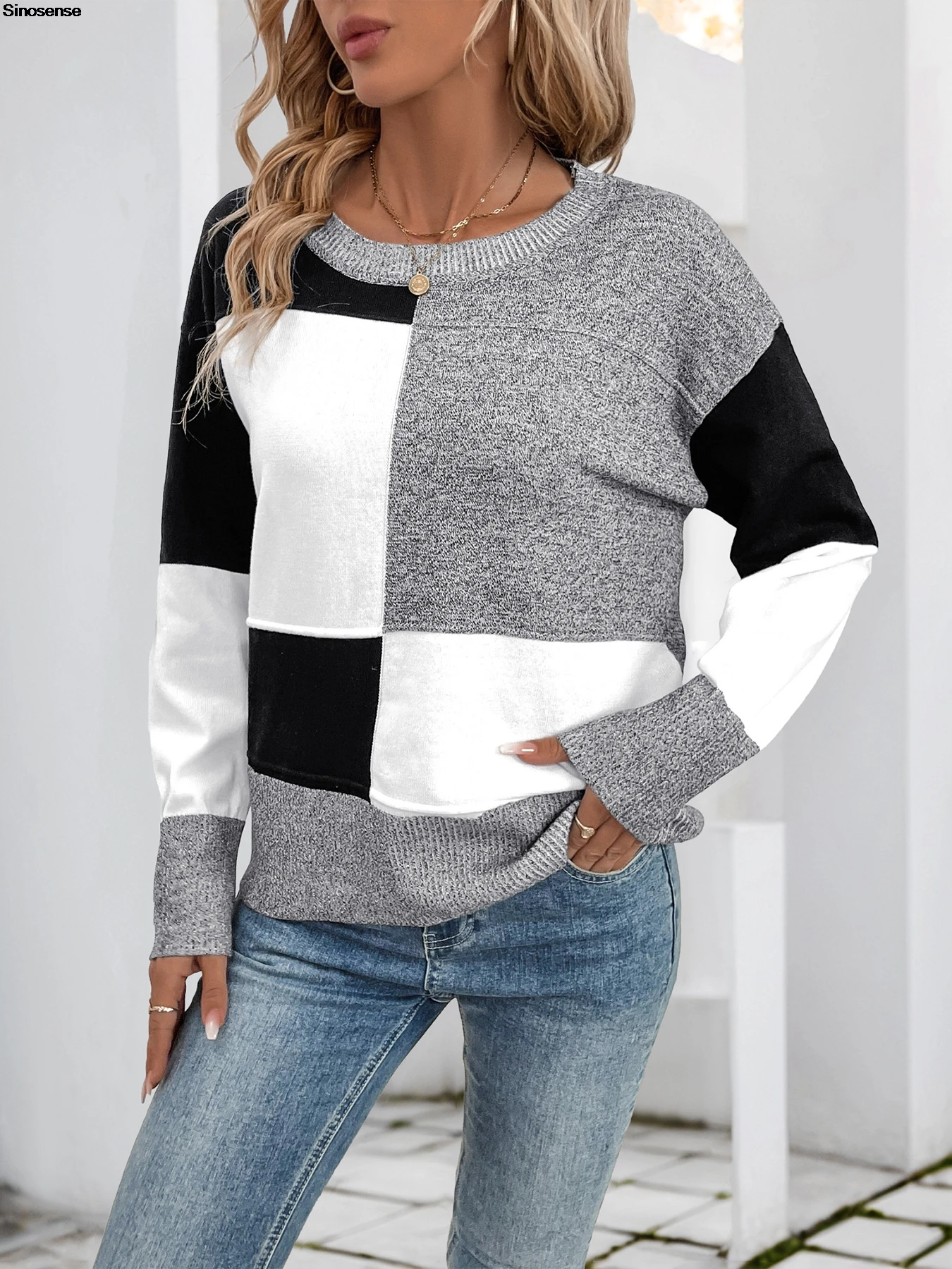 Womens Plaid Soft Knit Pullover Sweater Long Sleeve Crew Neck Ribbed Knitted Jumpers Tops Y2K Street Date Casual Loose Sweaters
Womens Plaid Soft Knit Pullover Sweater Long Sleeve Crew Neck Ribbed Knitted Jumpers Tops Y2K Street Date Casual Loose Sweaters