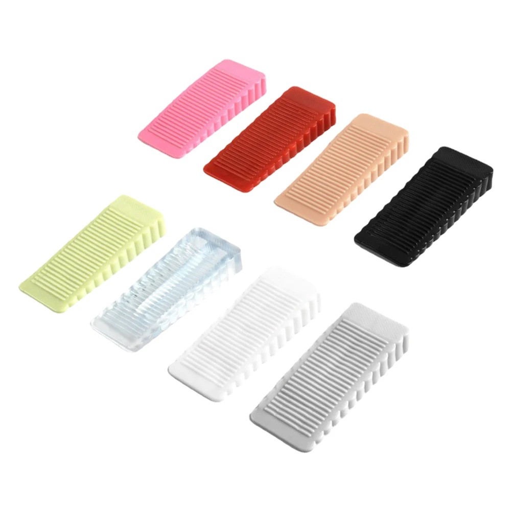8 Pcs Door Stop Wedge Blocker Non-slip Front Back Safety Cupboard Silicone Household Supplies Doorstop Home Office School
8 Pcs Door Stop Wedge Blocker Non-slip Front Back Safety Cupboard Silicone Household Supplies Doorstop Home Office School