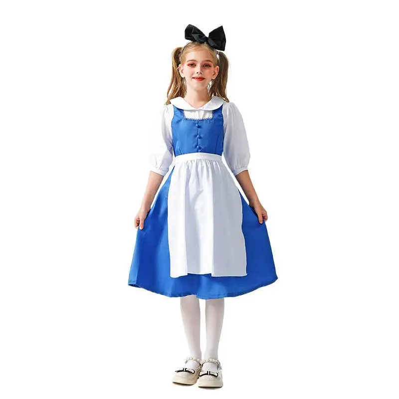 2025 Summer New Children's Clothing Rural Farm Maid Dress Girl Lolita Performance Dress Princess Dress Stage Role Playing Set
2025 Summer New Children's Clothing Rural Farm Maid Dress Girl Lolita Performance Dress Princess Dress Stage Role Playing Set