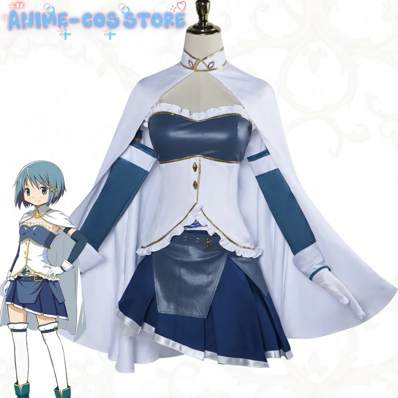 Anime Puella Magi Madoka Magica Miki Sayaka Cosplay Costume girl Uniform Role Play Comic Con Dress Halloween Party Prop cos suit
Anime Puella Magi Madoka Magica Miki Sayaka Cosplay Costume girl Uniform Role Play Comic Con Dress Halloween Party Prop cos suit