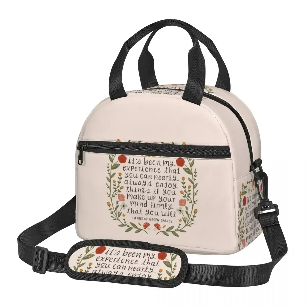 Anne Of Green Gables "Enjoy Things" Quote Insulated Lunch Bag for School Bento Storage Food Boxes Cooler Thermal Lunch Box
Anne Of Green Gables "Enjoy Things" Quote Insulated Lunch Bag for School Bento Storage Food Boxes Cooler Thermal Lunch Box