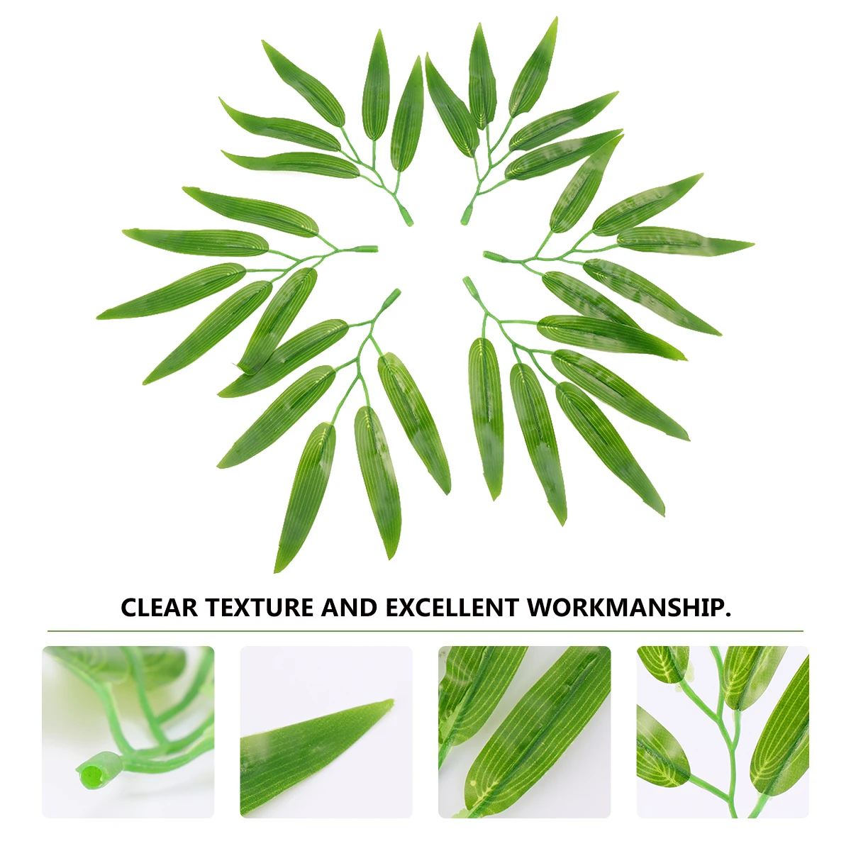 50pcs Artificial Bamboo Leaves Decoration for Home Office Party Room Simulated Green Plants Household Adornament
50pcs Artificial Bamboo Leaves Decoration for Home Office Party Room Simulated Green Plants Household Adornament