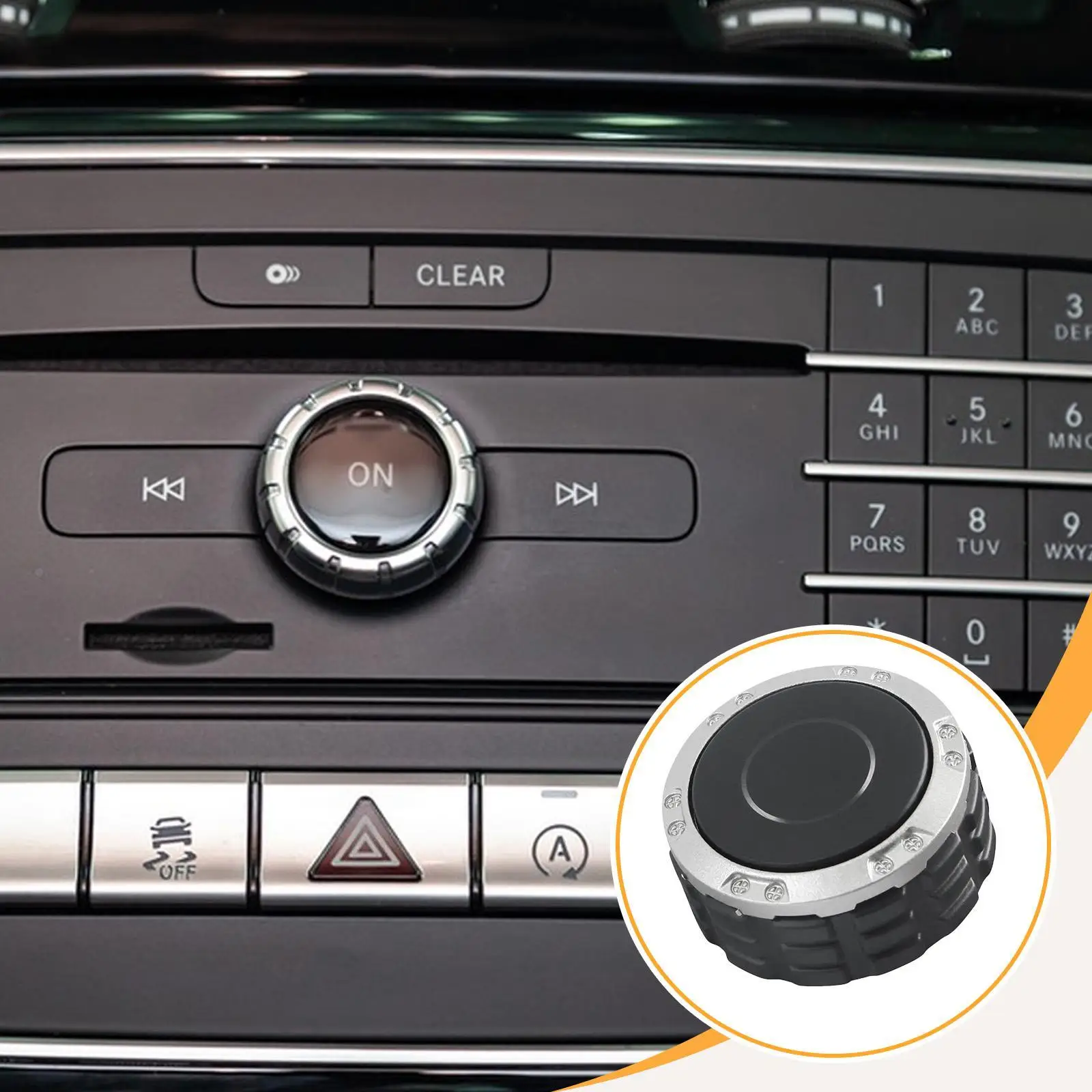 Display Power Volume Knob Radio 86128-0C050 Easy to Install Professional Utility Car Interior Replace for Toyota 2022-2025
Display Power Volume Knob Radio 86128-0C050 Easy to Install Professional Utility Car Interior Replace for Toyota 2022-2025
