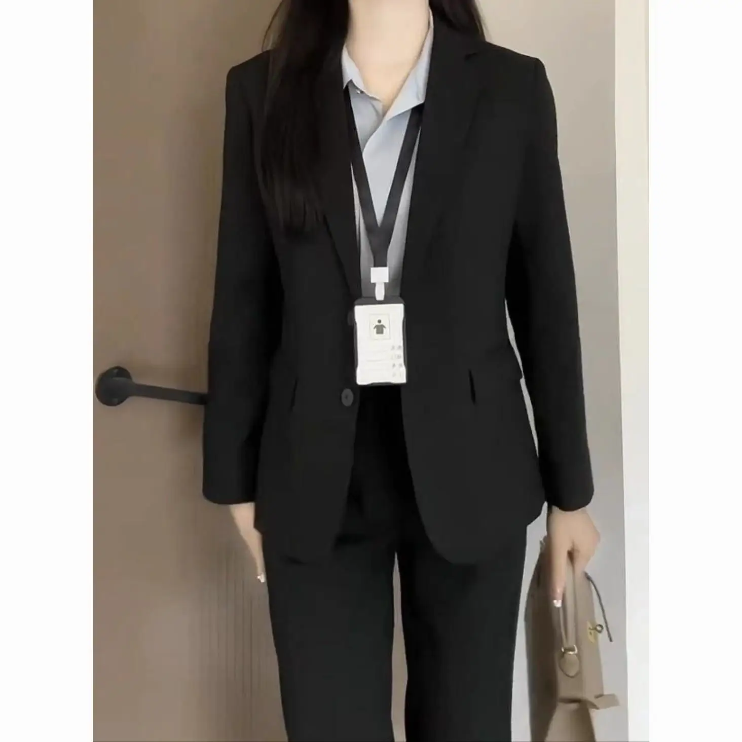 Korean Popular Clothes Old Money Style Woman Black Blazer Lady Coat Intellectual Designed Self-Cultivation Occasion Inside
Korean Popular Clothes Old Money Style Woman Black Blazer Lady Coat Intellectual Designed Self-Cultivation Occasion Inside