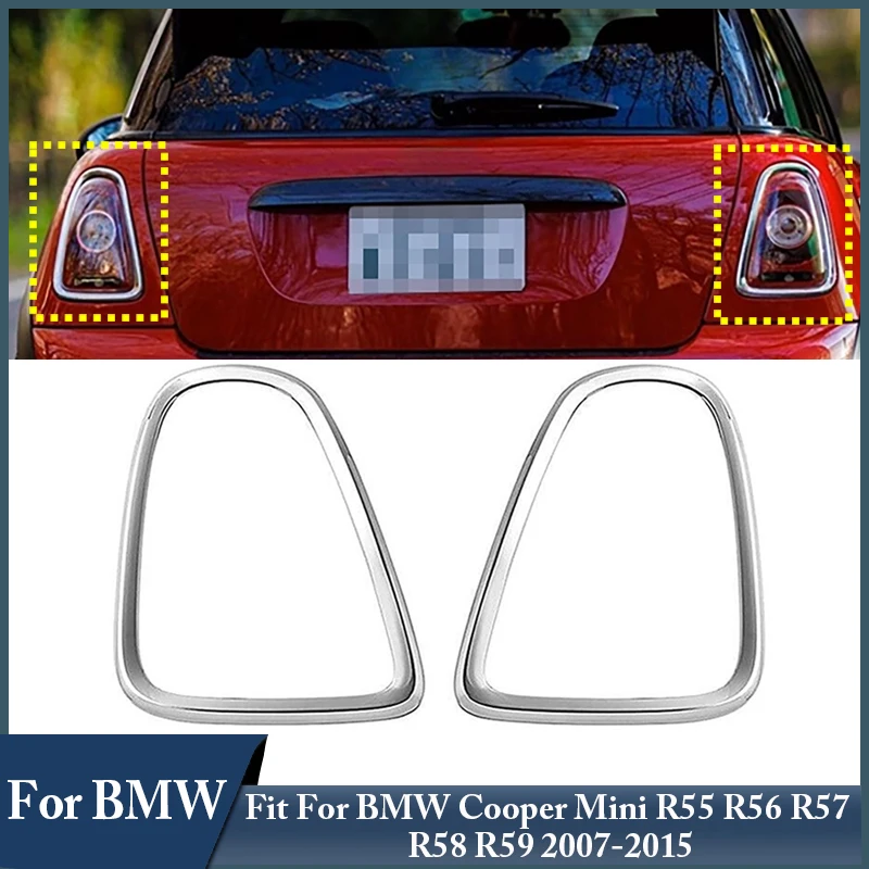 A Pair of Car Tail Light Trim Cover Decorative Light Frame For BMW Mini R55 R56 R57 2007 2008 2009 2010 2011 2012 2013 2014 2015
A Pair of Car Tail Light Trim Cover Decorative Light Frame For BMW Mini R55 R56 R57 2007 2008 2009 2010 2011 2012 2013 2014 2015