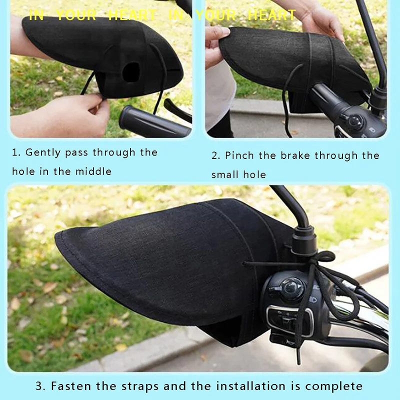 3D Oxford Waterproof Sun Protection Gloves With Reflective Strip Design Motorcycle Gloves Motorcycle Handlebar Muffs Summer Airy
3D Oxford Waterproof Sun Protection Gloves With Reflective Strip Design Motorcycle Gloves Motorcycle Handlebar Muffs Summer Airy