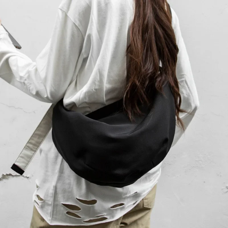 Casual Nylon Hobo Crossbody Bag For Women Zipper Chest Pack Waterproof Shoulder Bag Travel Half Moon Bag For Female
Casual Nylon Hobo Crossbody Bag For Women Zipper Chest Pack Waterproof Shoulder Bag Travel Half Moon Bag For Female