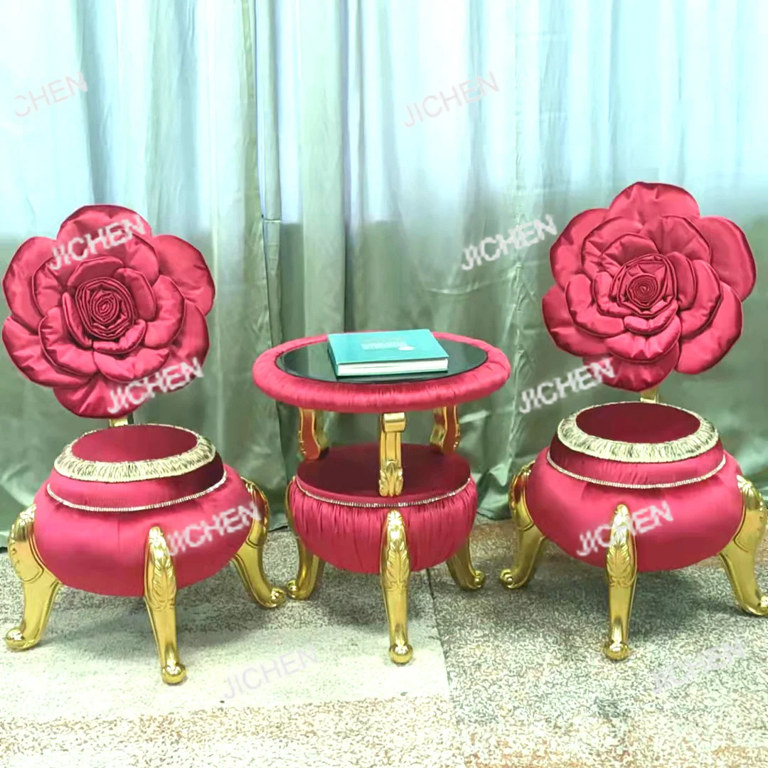 XH European Fabric Solid Wood Balcony Table And Chair Three-piece Bedroom Single Round Small Sofa Casual Backrest Dressing Ch
XH European Fabric Solid Wood Balcony Table And Chair Three-piece Bedroom Single Round Small Sofa Casual Backrest Dressing Ch