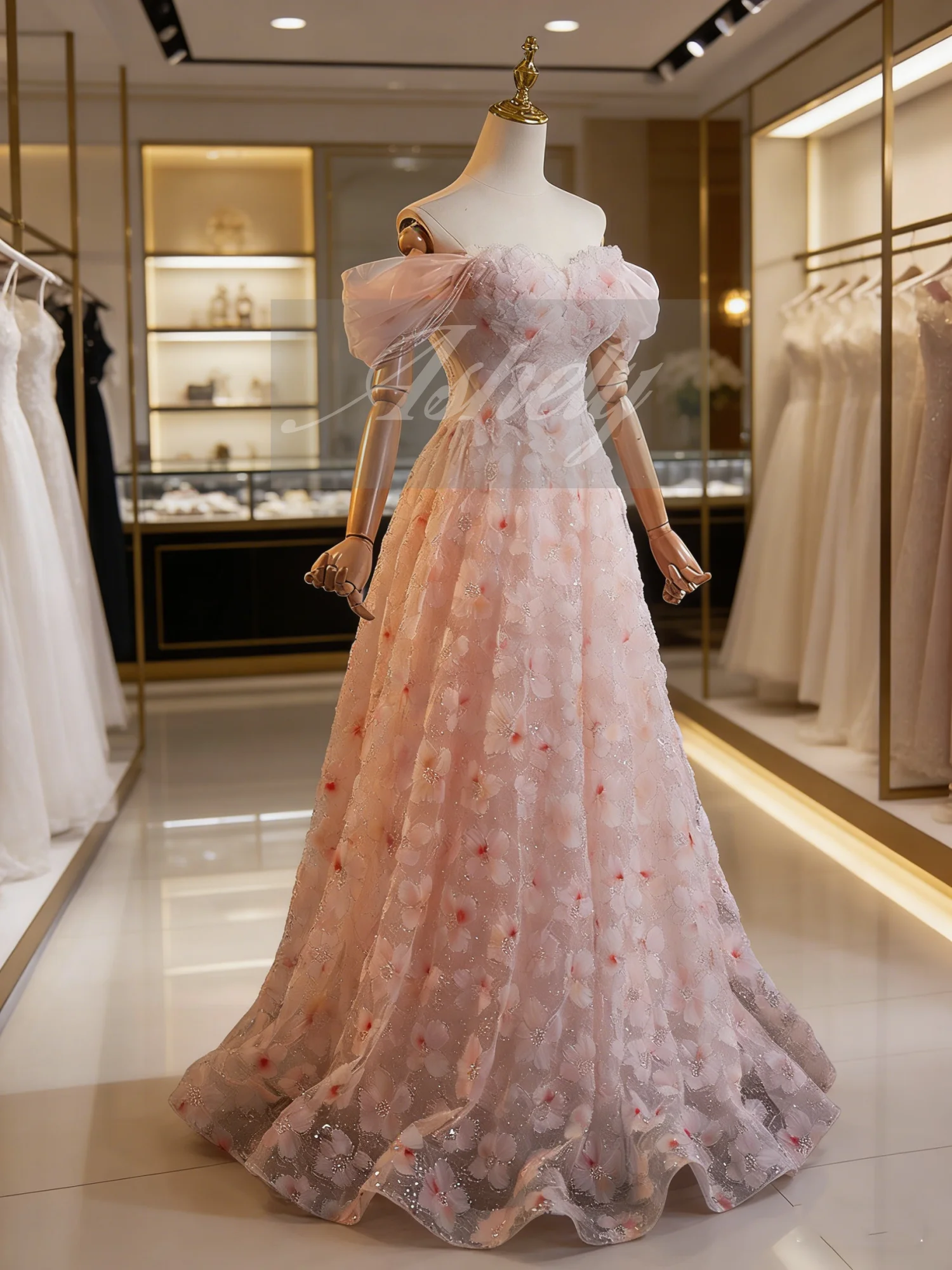 Real Picture Women Prom Dresses Long Cap Sleeve Flower A Line Lace Up Long Formal Evening Wedding Guest Party Gown NewCustomized
Real Picture Women Prom Dresses Long Cap Sleeve Flower A Line Lace Up Long Formal Evening Wedding Guest Party Gown NewCustomized