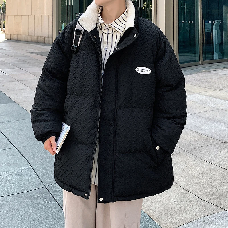 Мужская утепленная хлопковая куртка на флисовой подкладке, зимняя верхняя одежда, повседневная, приталенная, на молнии, с боковыми карманами, однотонная
Мужская утепленная хлопковая куртка на флисовой подкладке, зимняя верхняя одежда, повседневная, приталенная, на молнии, с боковыми карманами, однотонная