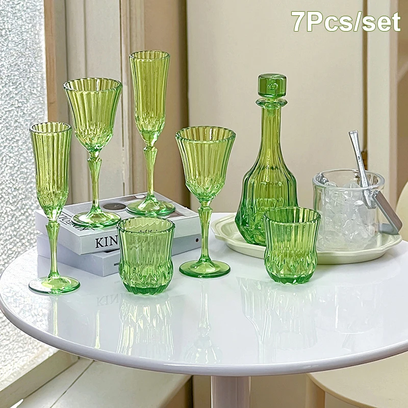 7pcs/set Doll House Mini Model Furniture Accessories Sophisticated Wine Glass Carved Wine Bottle Wine Vessel
7pcs/set Doll House Mini Model Furniture Accessories Sophisticated Wine Glass Carved Wine Bottle Wine Vessel