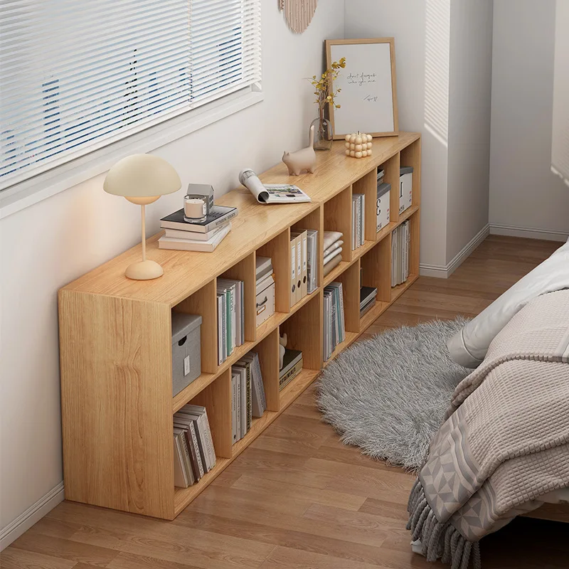 Home living room storage cabinet integrated lattice against the wall Simple bookshelf floor-standing shelf
Home living room storage cabinet integrated lattice against the wall Simple bookshelf floor-standing shelf