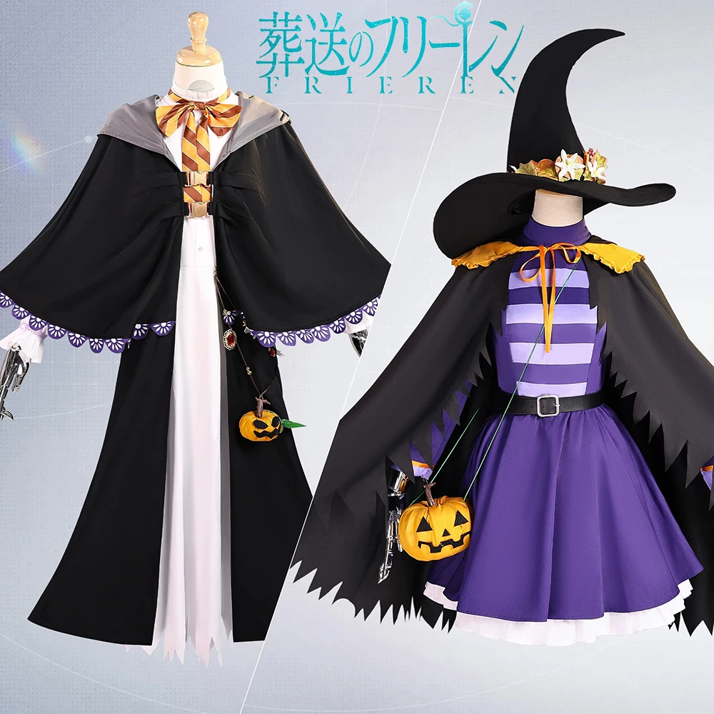 Anime Frieren Beyond Journey's End Frieren Fern Cosplay Costume Women Dress Cloak Suit Magician Uniform Halloween Clothes
Anime Frieren Beyond Journey's End Frieren Fern Cosplay Costume Women Dress Cloak Suit Magician Uniform Halloween Clothes