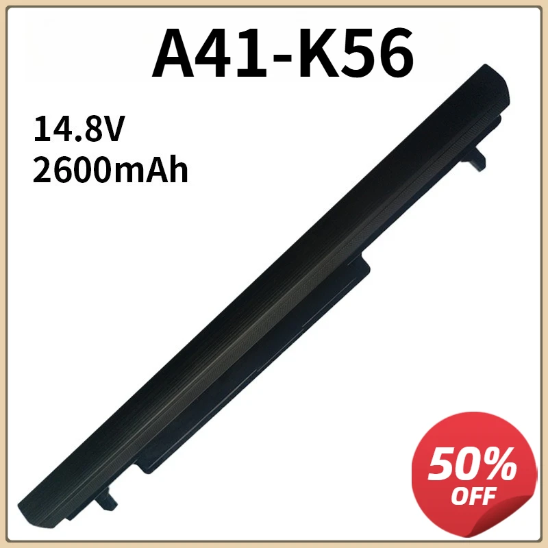 A41-K56 Laptop Battery For Asus A56 A46 K56 K56C K56CA K56CM K46 K46C K46CA K46CM S56 S46C A31-K56 A32-K56 A42-K56 44Wh
A41-K56 Laptop Battery For Asus A56 A46 K56 K56C K56CA K56CM K46 K46C K46CA K46CM S56 S46C A31-K56 A32-K56 A42-K56 44Wh