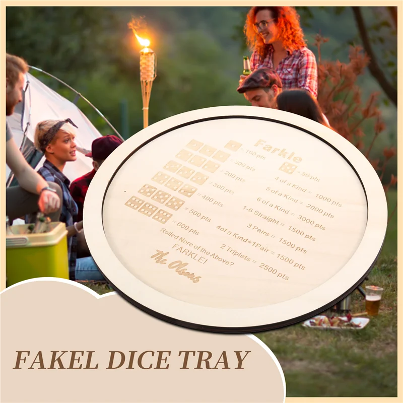 A13Q-Farkle Dice Tray Farkle Classic Dice Game With Tray The Classic Family Game 30Cm
A13Q-Farkle Dice Tray Farkle Classic Dice Game With Tray The Classic Family Game 30Cm