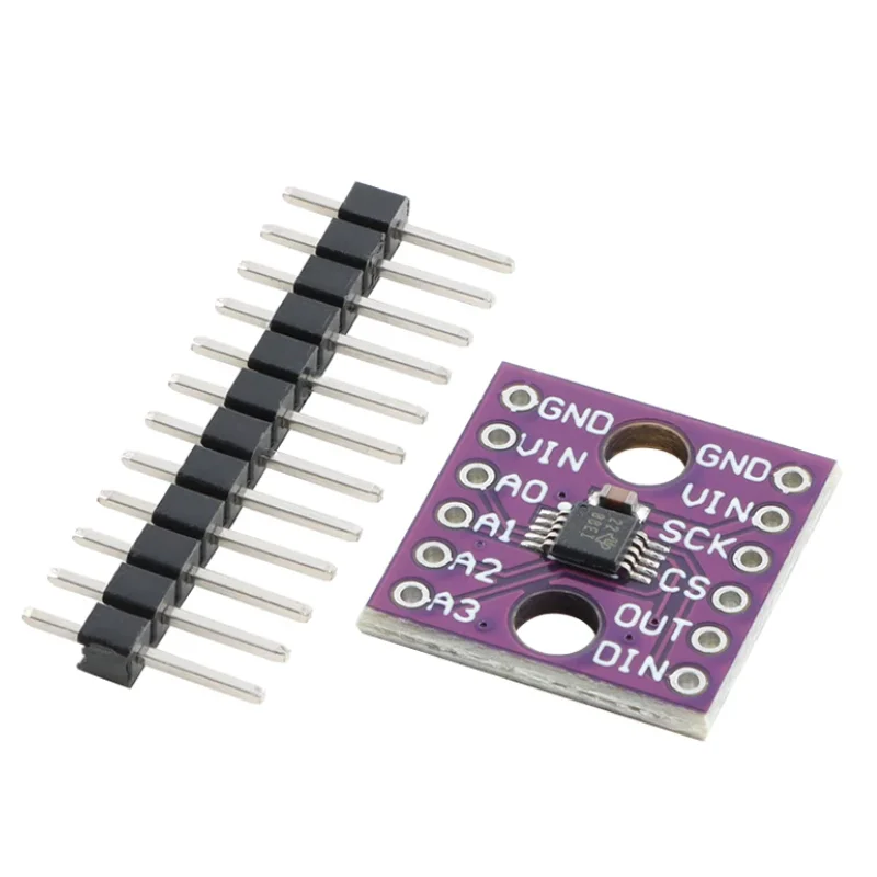 5pcs ADS1118 16-bit Analog-to-Digital Converter ADC Module SPI Communication Module with Internal Reference and Temperature Sens
5pcs ADS1118 16-bit Analog-to-Digital Converter ADC Module SPI Communication Module with Internal Reference and Temperature Sens