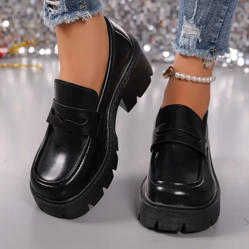 2025 Brand Shoes Female Loafers Women's High Heels Plus Size Platform Office Pumps Women Round Toe Med Heel Slip on Shoes Women
2025 Brand Shoes Female Loafers Women's High Heels Plus Size Platform Office Pumps Women Round Toe Med Heel Slip on Shoes Women