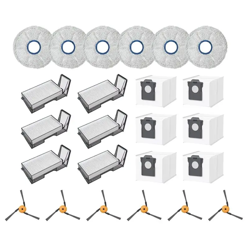 【NEW PRODUCTS TO BE RELEASED IN 2026 】For X60 Master / X60 Max Ultra Complete Parts Side Brush Mop Pad Dust Filter Accessories
【NEW PRODUCTS TO BE RELEASED IN 2026 】For X60 Master / X60 Max Ultra Complete Parts Side Brush Mop Pad Dust Filter Accessories