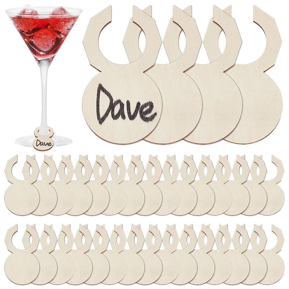 80Pcs Wood Wine Glass Label Ring Wine Glass Charms Bisque 54x29.5x3mm Inner Diameter: 17mm
80Pcs Wood Wine Glass Label Ring Wine Glass Charms Bisque 54x29.5x3mm Inner Diameter: 17mm