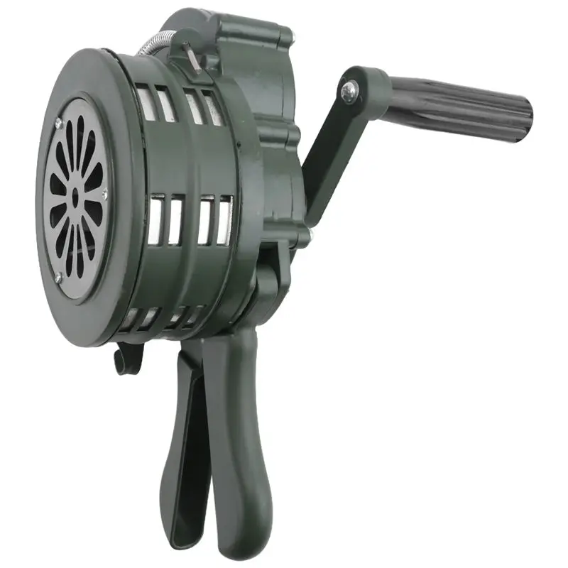 A55T Emergency Hand Crank Siren Horn 110DB Manual Operated Warning School Shopping Fire Air Raid Safety Alarm System Component
A55T Emergency Hand Crank Siren Horn 110DB Manual Operated Warning School Shopping Fire Air Raid Safety Alarm System Component