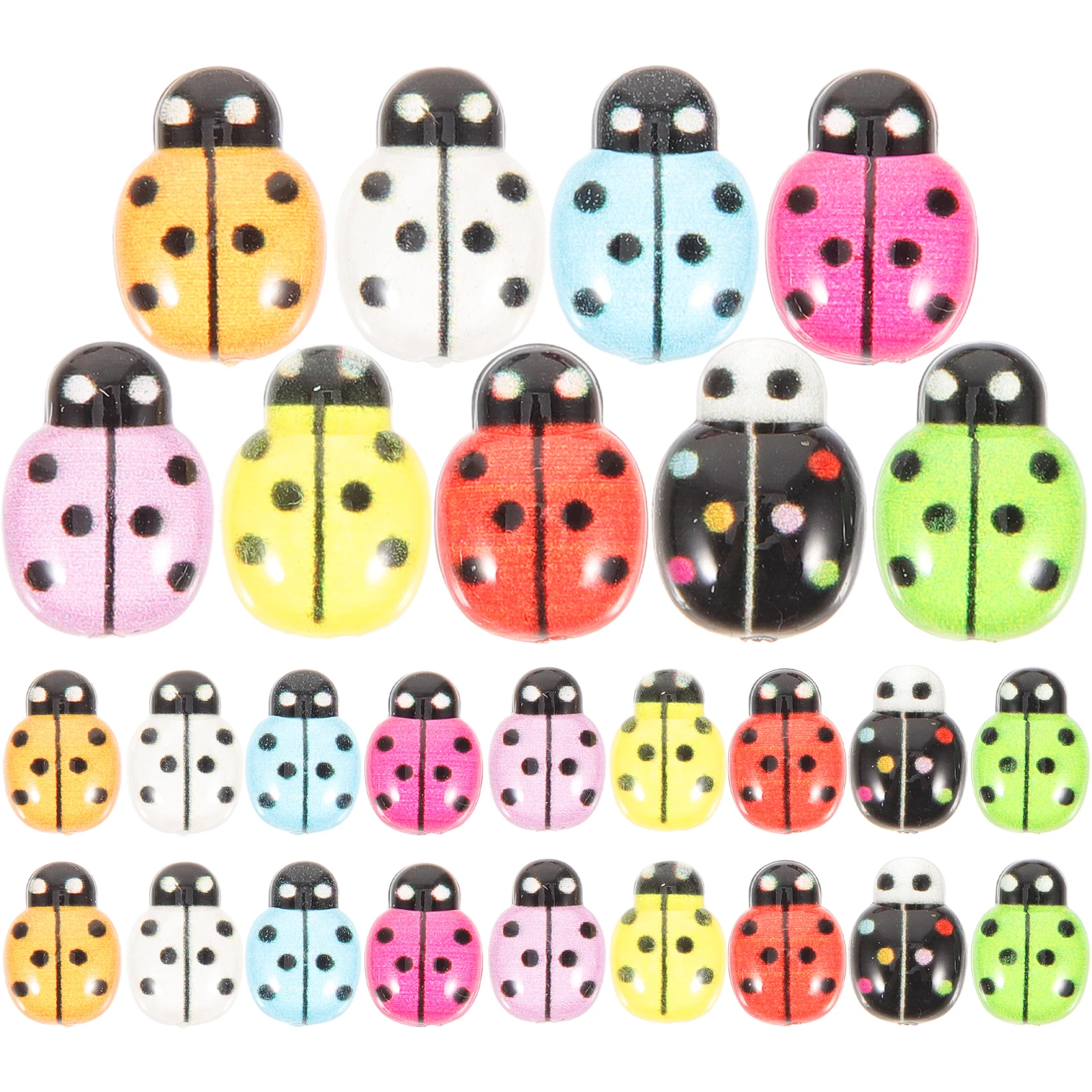 50 Pcs Little Ladybug Ornaments Tiny Charms for Crafts Miniature Ladybugs Resin Decoration Statues
50 Pcs Little Ladybug Ornaments Tiny Charms for Crafts Miniature Ladybugs Resin Decoration Statues