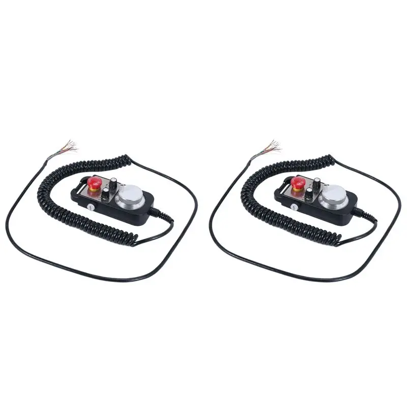 ABKJ-2X CNC Pulse Generator 6 Axis MPG Pendant Handwheel For FAGOR GSK Siemens MITSUBISHI FANUC System 5V Manual
ABKJ-2X CNC Pulse Generator 6 Axis MPG Pendant Handwheel For FAGOR GSK Siemens MITSUBISHI FANUC System 5V Manual