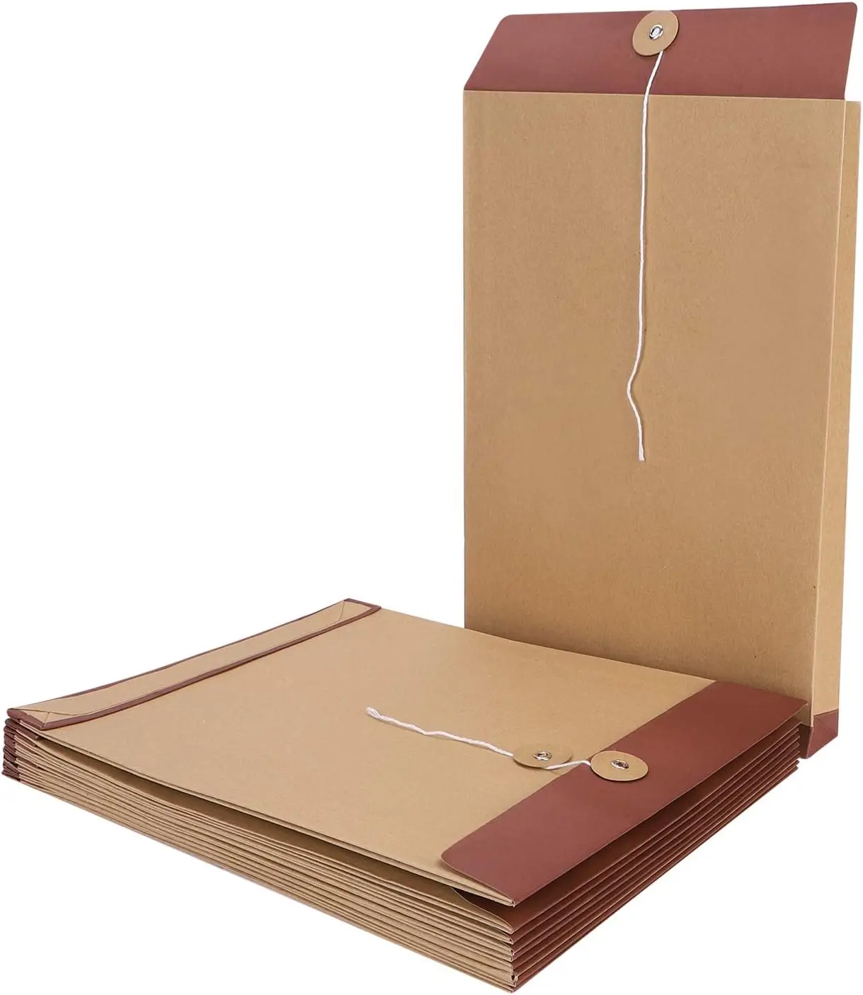 10Pcs Kraft Paper String Envelopes A4 Gussetted Document File Folders Bills File Organizer Bag with Button String
10Pcs Kraft Paper String Envelopes A4 Gussetted Document File Folders Bills File Organizer Bag with Button String