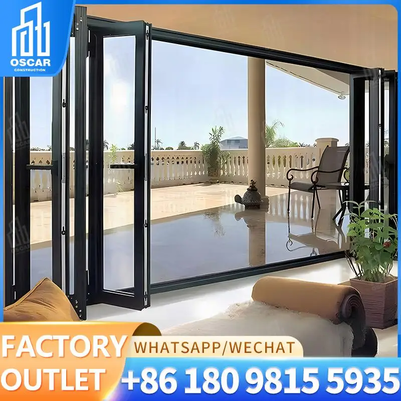 Customizable Factory Made Double Folding Doors Ideal for European Commercial Spaces Creative Function Bifold Door
Customizable Factory Made Double Folding Doors Ideal for European Commercial Spaces Creative Function Bifold Door