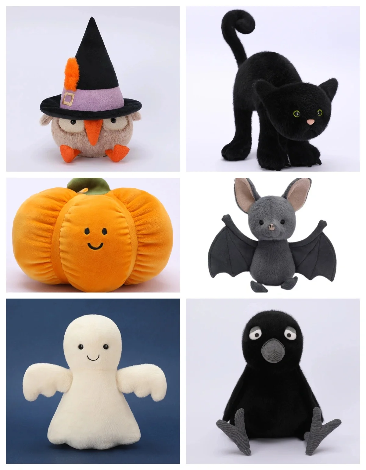 Halloween Bat Ghost Owl Pumpkin Crew Black Cat Plush Toy Doll Gift Home Decoration Ornaments
Halloween Bat Ghost Owl Pumpkin Crew Black Cat Plush Toy Doll Gift Home Decoration Ornaments