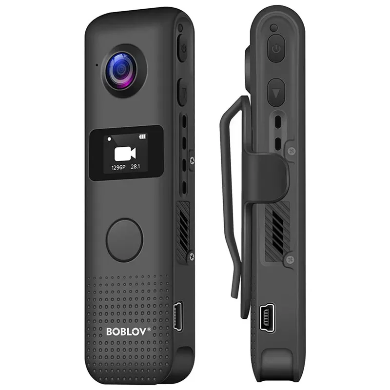 BOBLOV Mini C18 WiFi 1296P HD носимая камера безопасности охранник носимая камера с экраном для пеших прогулок и доставки путешествий
BOBLOV Mini C18 WiFi 1296P HD носимая камера безопасности охранник носимая камера с экраном для пеших прогулок и доставки путешествий