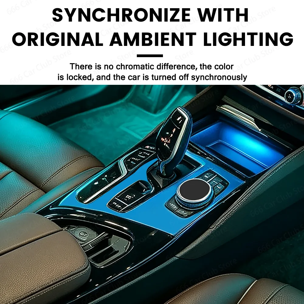 New LED Crystal Saddle Lamp Ambient Interior Lighting For BMW 5 Series G30 G32 6GT - Elegant Car Interior Accessories
New LED Crystal Saddle Lamp Ambient Interior Lighting For BMW 5 Series G30 G32 6GT - Elegant Car Interior Accessories