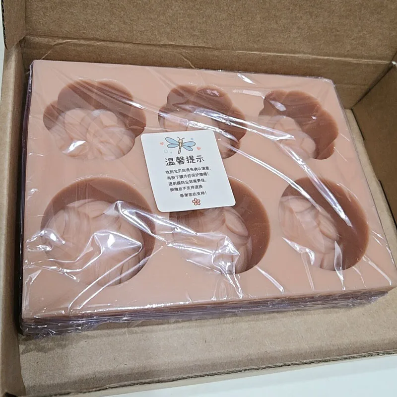 FE053 6-Cavity round Silicone Soap Mold Food-Grade 60G per Cavity DIY Soap Making Tool
FE053 6-Cavity round Silicone Soap Mold Food-Grade 60G per Cavity DIY Soap Making Tool