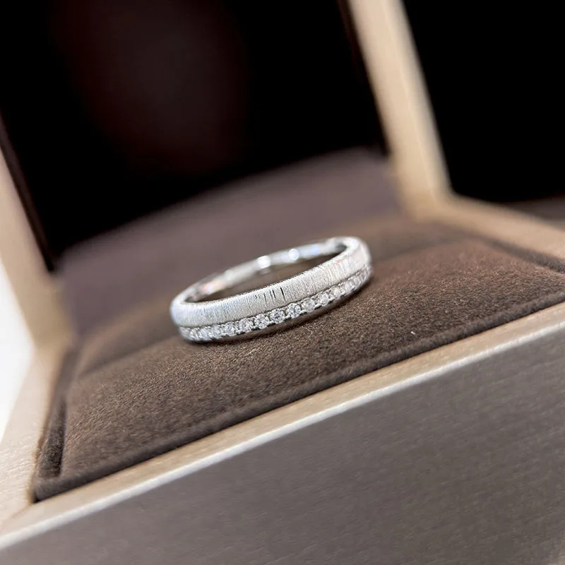 Pure 925 Sterling Silver Full Diamond Rings Classic Unisex Weave Design Wedding Engagement Party Jewelry Lover Fashion Rings
Pure 925 Sterling Silver Full Diamond Rings Classic Unisex Weave Design Wedding Engagement Party Jewelry Lover Fashion Rings