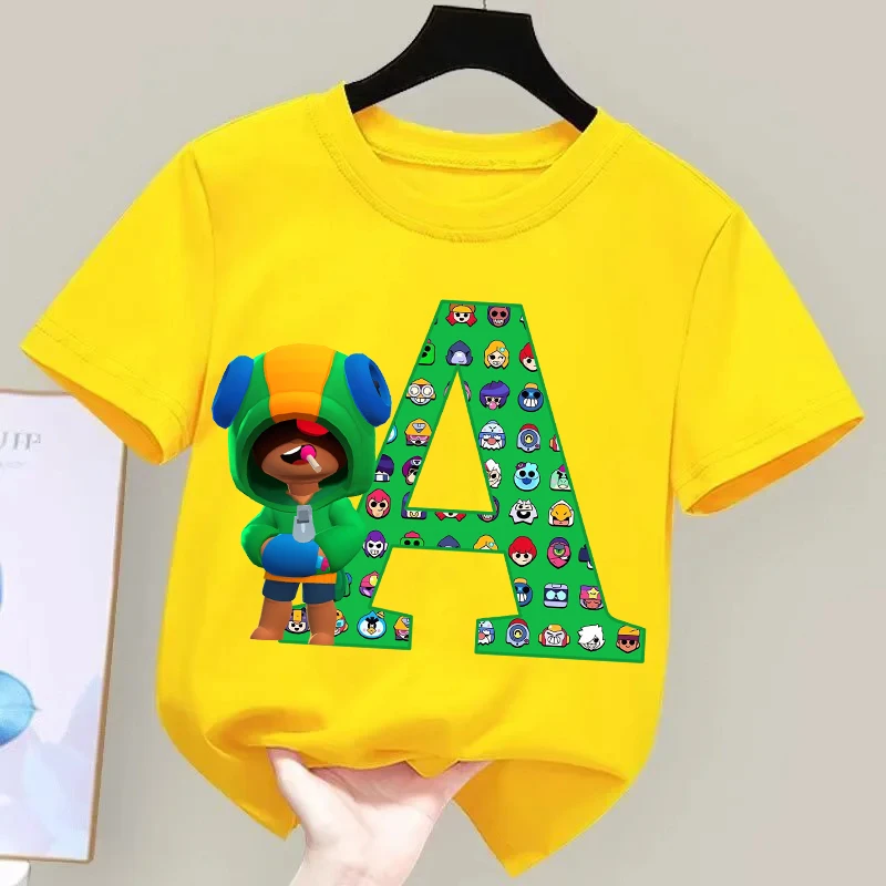 New Kids T-Shirts Game Figure Leon Cartoon Letter Graphic T Shirts Boys Casual Sports Short Sleeves Tops Children's Clothing
New Kids T-Shirts Game Figure Leon Cartoon Letter Graphic T Shirts Boys Casual Sports Short Sleeves Tops Children's Clothing