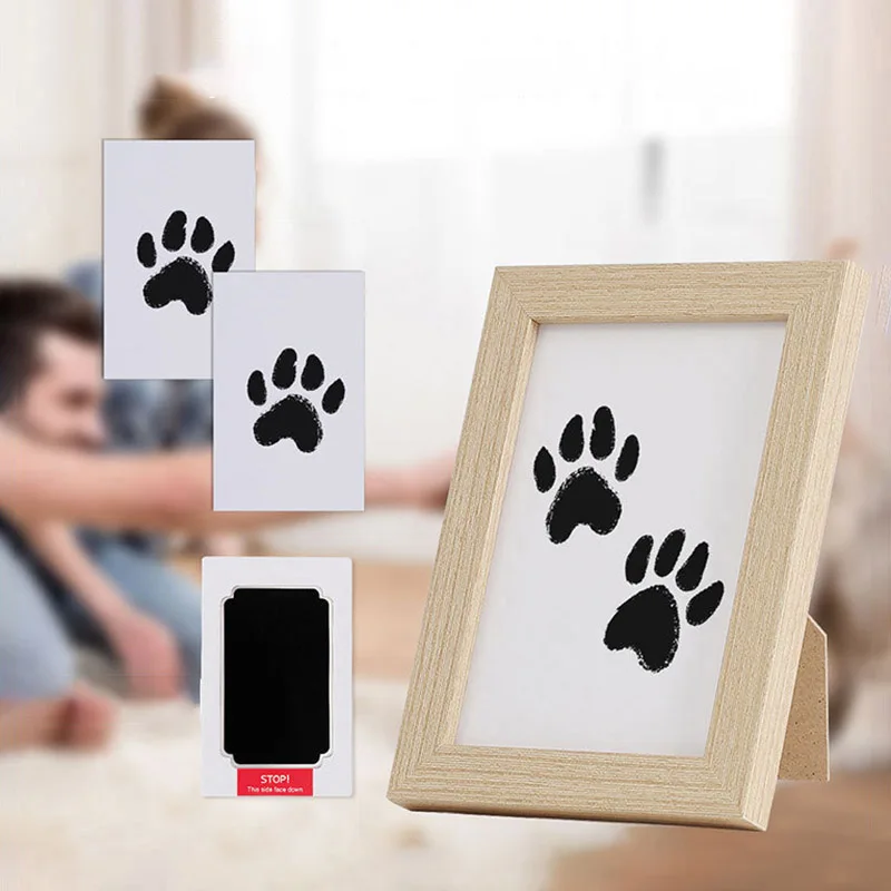 Personalized Wooden Paw Print Memorial Frame for Pets Safe Non-toxic Inkless DIY Dog Cat Footprints Kit Pet Memorial Keepsake
Personalized Wooden Paw Print Memorial Frame for Pets Safe Non-toxic Inkless DIY Dog Cat Footprints Kit Pet Memorial Keepsake