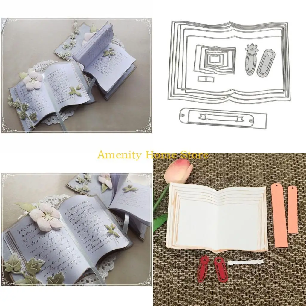 F26C Книга Металлическая резка умирает трафарет DIY ScrapBooking Album Albumm Paper Paper Card Embessin
F26C Книга Металлическая резка умирает трафарет DIY ScrapBooking Album Albumm Paper Paper Card Embessin