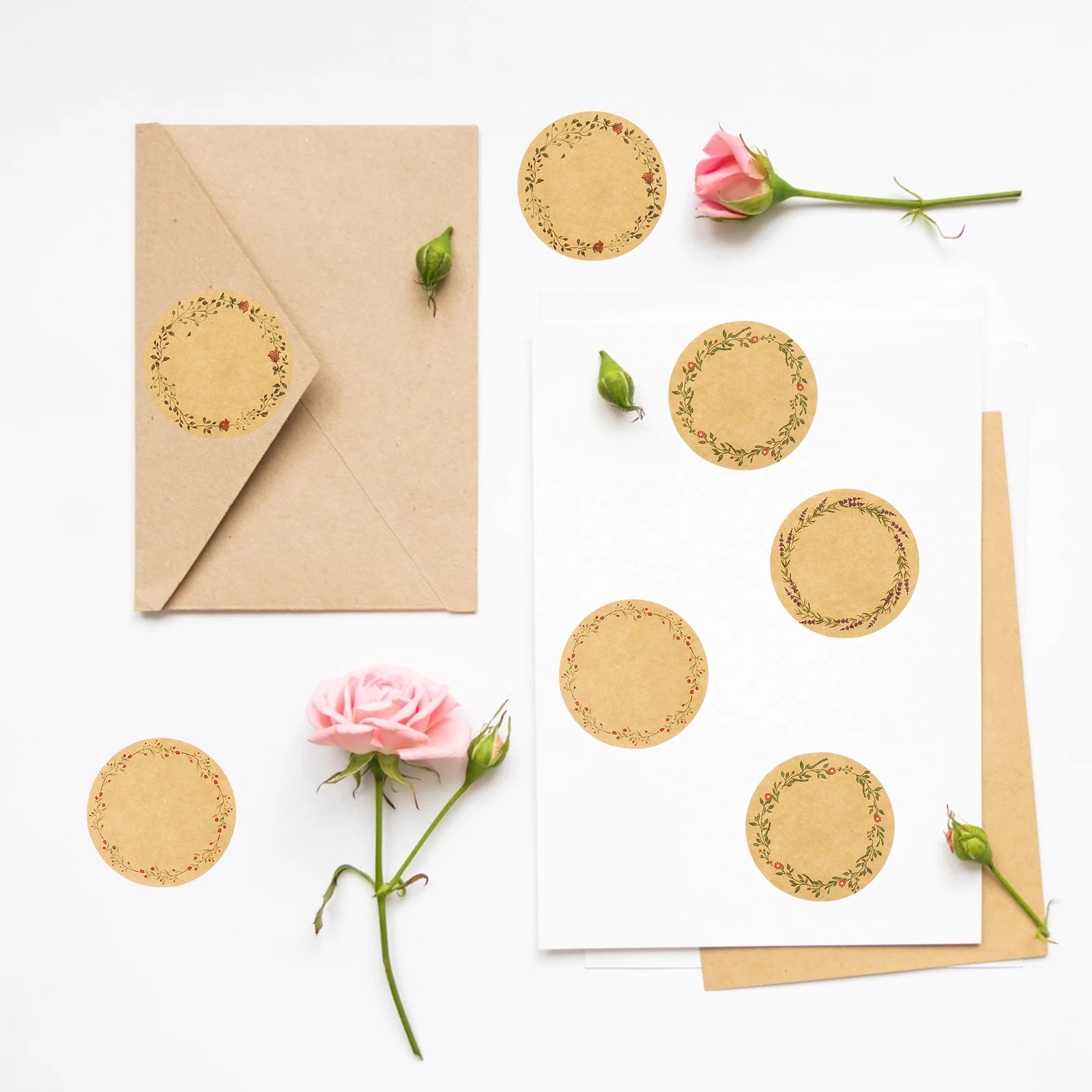 Christmas Decor Kraft All-purpose Labels Stickers for Packaging Round Holiday Baking Sealing
Christmas Decor Kraft All-purpose Labels Stickers for Packaging Round Holiday Baking Sealing