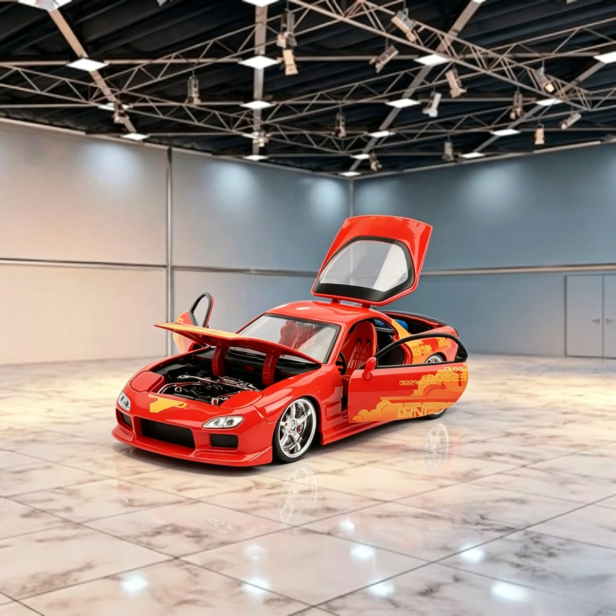 Jada Fast & Furious 1:24 RX-7 High Simulation Alloy static model car collection ornament gifts
Jada Fast & Furious 1:24 RX-7 High Simulation Alloy static model car collection ornament gifts