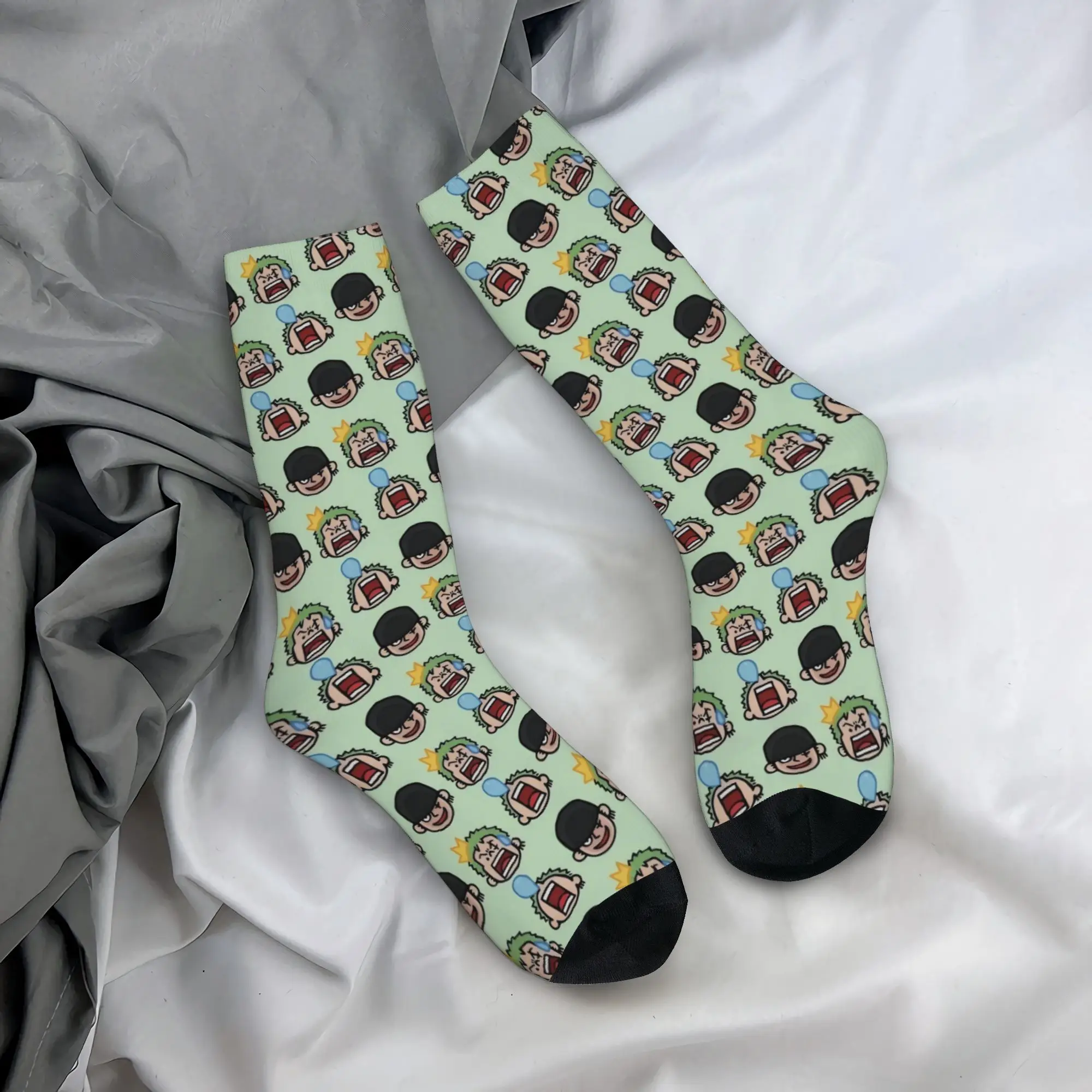 Funny Sock One Piece Zoro Emojis Rock Quality Pattern Printed Men Socks Novelty Men's Socks
Funny Sock One Piece Zoro Emojis Rock Quality Pattern Printed Men Socks Novelty Men's Socks