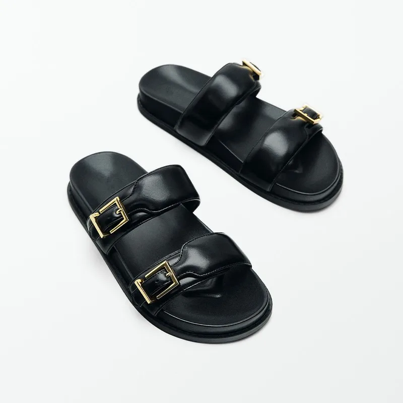 New Women's Shoes Classic Luxury Leather Platform Slippers for Woman Comfort Vacation Casual Shoes Designer Shoes Zapatos Mujer
New Women's Shoes Classic Luxury Leather Platform Slippers for Woman Comfort Vacation Casual Shoes Designer Shoes Zapatos Mujer