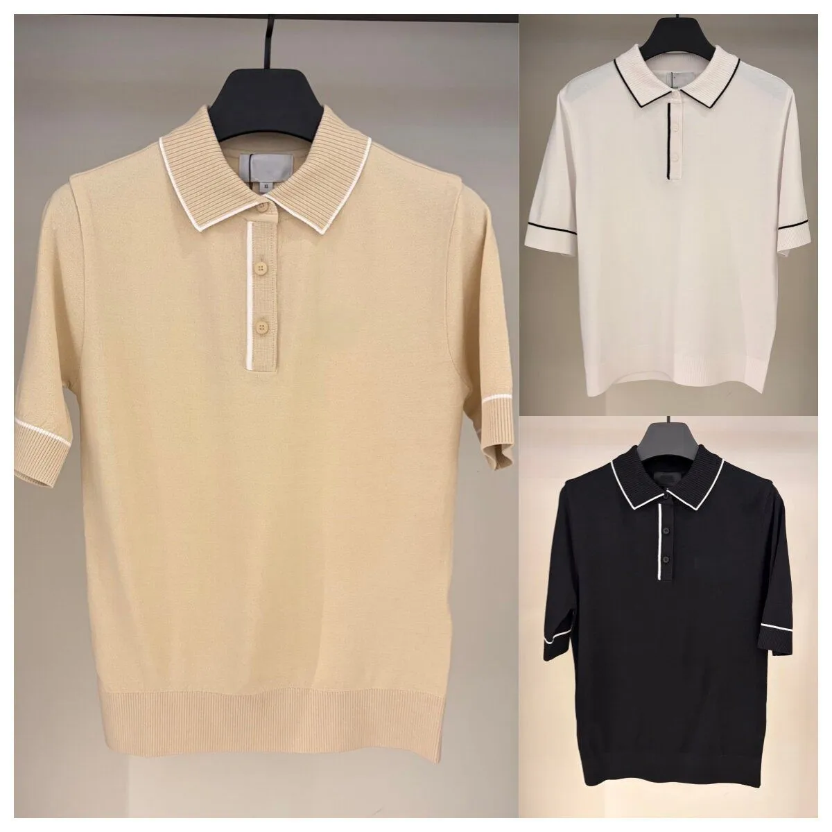 Women's Summer Golf Wear: New Arrival - Collared Knit Short-Sleeve Casual Top (Versatile, Lightweight, and Stylish)
Women's Summer Golf Wear: New Arrival - Collared Knit Short-Sleeve Casual Top (Versatile, Lightweight, and Stylish)