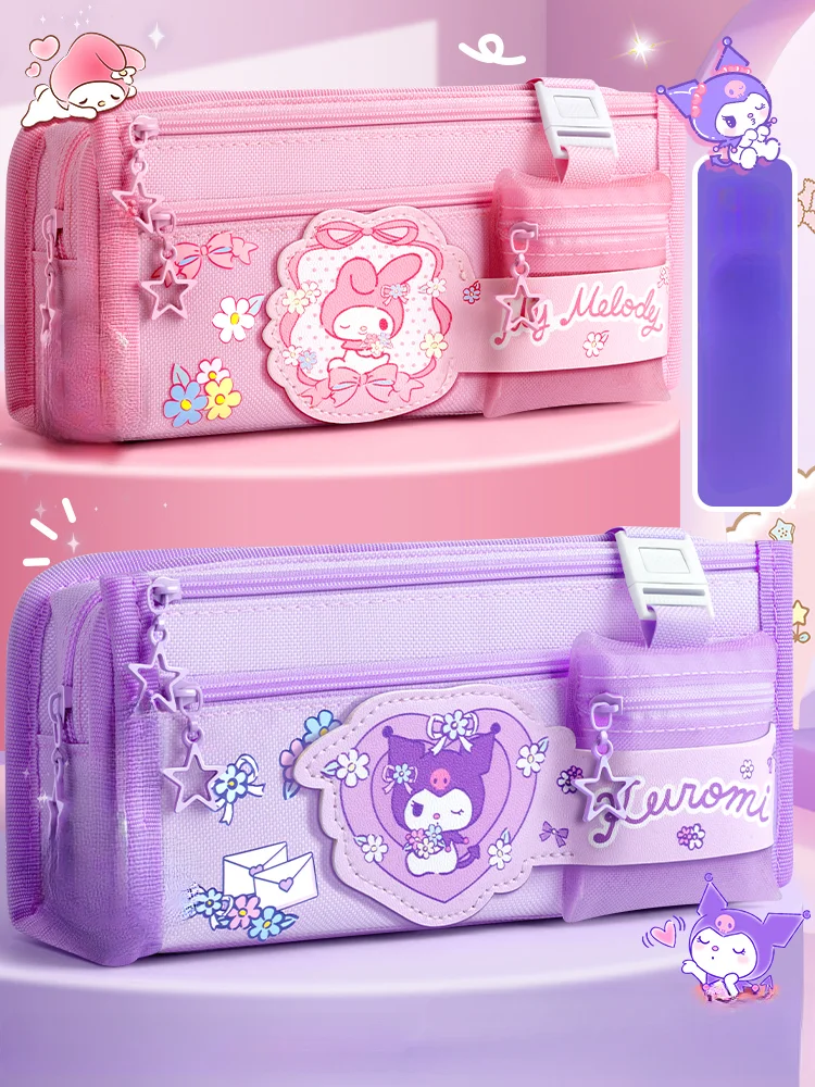 Sanrio Large Capacity Pencil Case Pencil Case Kuromi Melody Pencil Case Student Stationery Children's
Sanrio Large Capacity Pencil Case Pencil Case Kuromi Melody Pencil Case Student Stationery Children's
