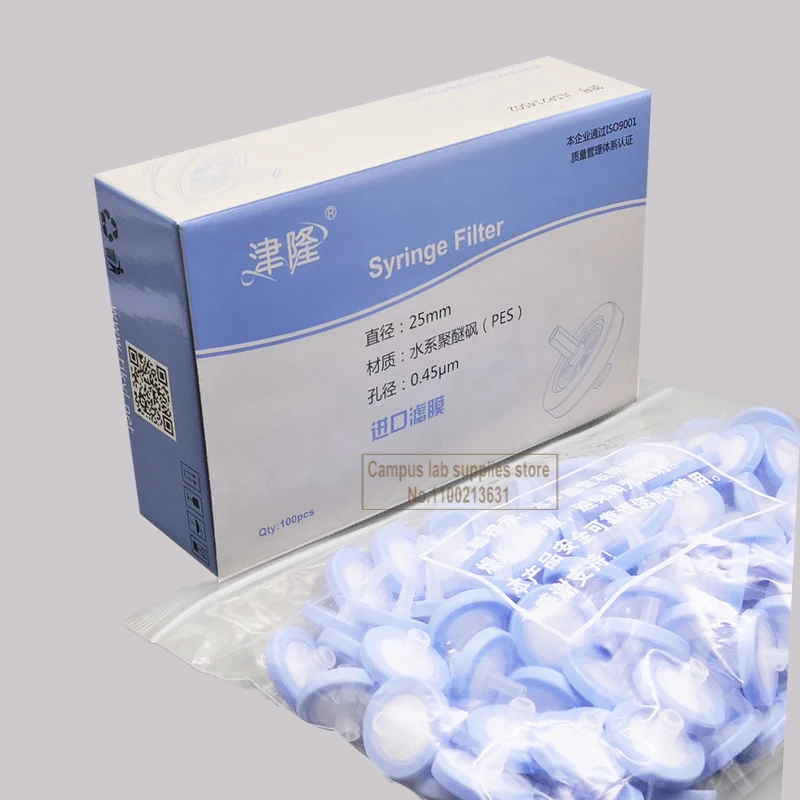 100pcs/lot Lab Disposable Syringe Filter with Filter Membrane Water-based Organic Filter Head PES Nylon Hydrophilic PTFE MCE
100pcs/lot Lab Disposable Syringe Filter with Filter Membrane Water-based Organic Filter Head PES Nylon Hydrophilic PTFE MCE