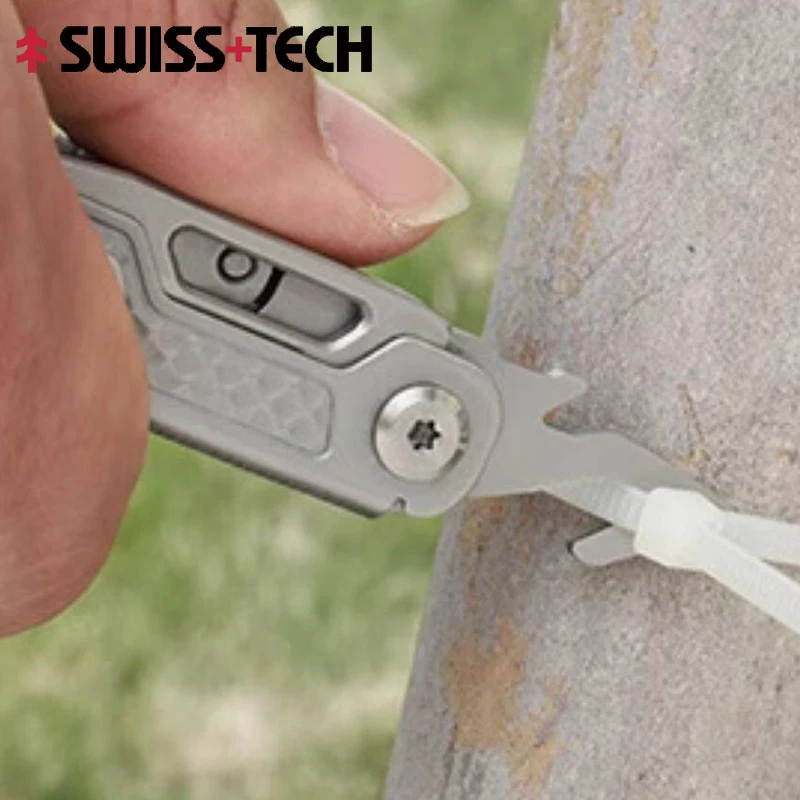 SWISS TECH 11 in 1 Mini Multitool Folding Knife EDC Camping Survival Tools Outdoor Pocket Knife Scissors Screwdriver
SWISS TECH 11 in 1 Mini Multitool Folding Knife EDC Camping Survival Tools Outdoor Pocket Knife Scissors Screwdriver