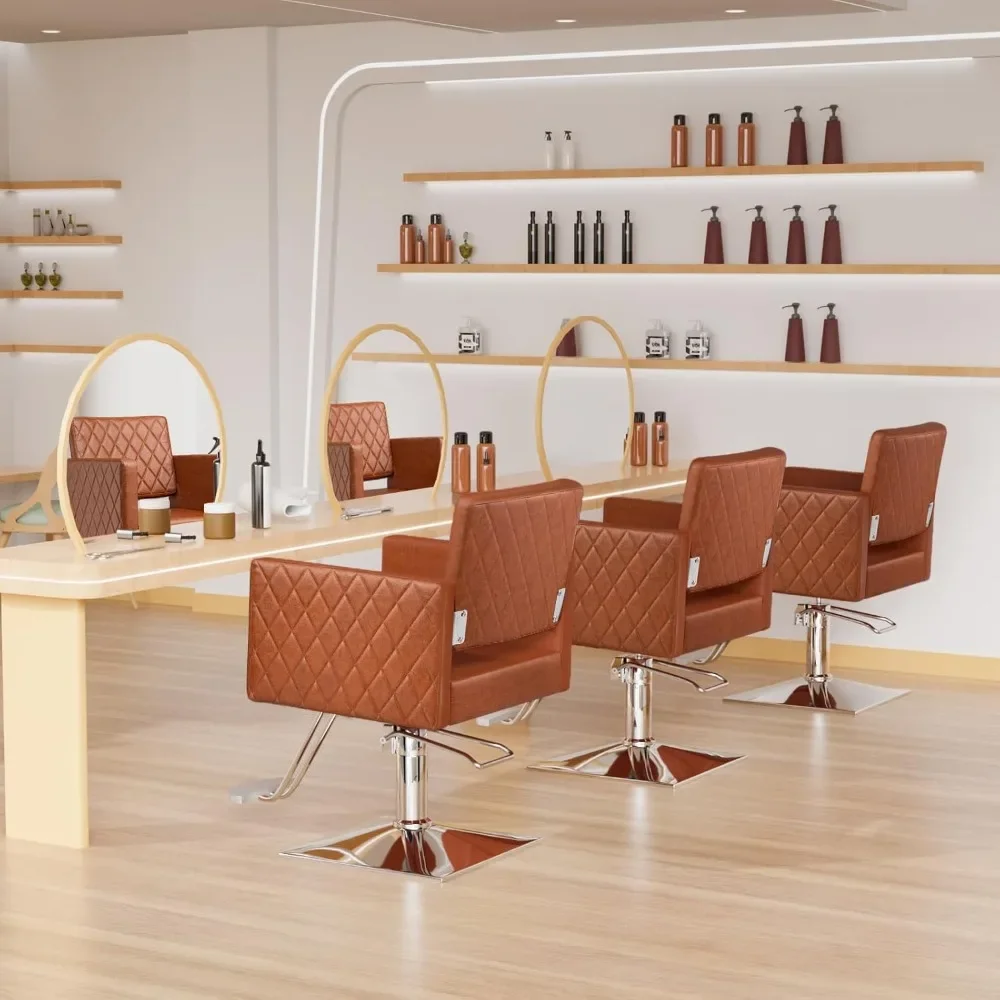 Salon Chair for Hair Stylist Wide Seat, Hydraulic Barber Chair with Aluminium Alloy Footrest, White Hair Salon Chair Styling
Salon Chair for Hair Stylist Wide Seat, Hydraulic Barber Chair with Aluminium Alloy Footrest, White Hair Salon Chair Styling