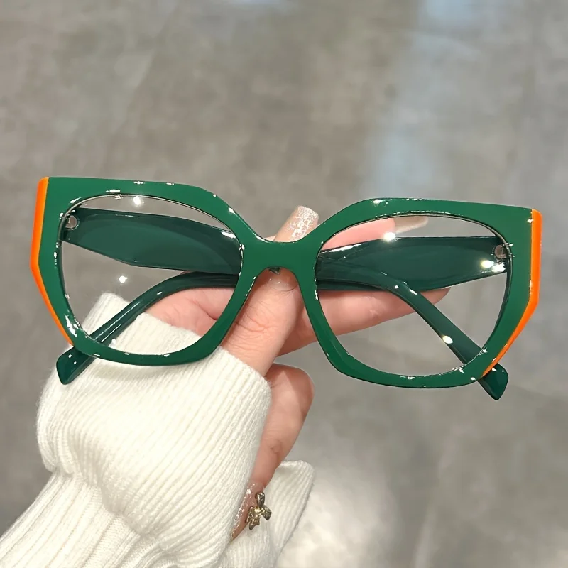 Trendy Cat Eye Glasses Clear Lens Retro Fashion Decorative Frames Computer Spectacles for Women Stylish Accessory Eye Protection
Trendy Cat Eye Glasses Clear Lens Retro Fashion Decorative Frames Computer Spectacles for Women Stylish Accessory Eye Protection