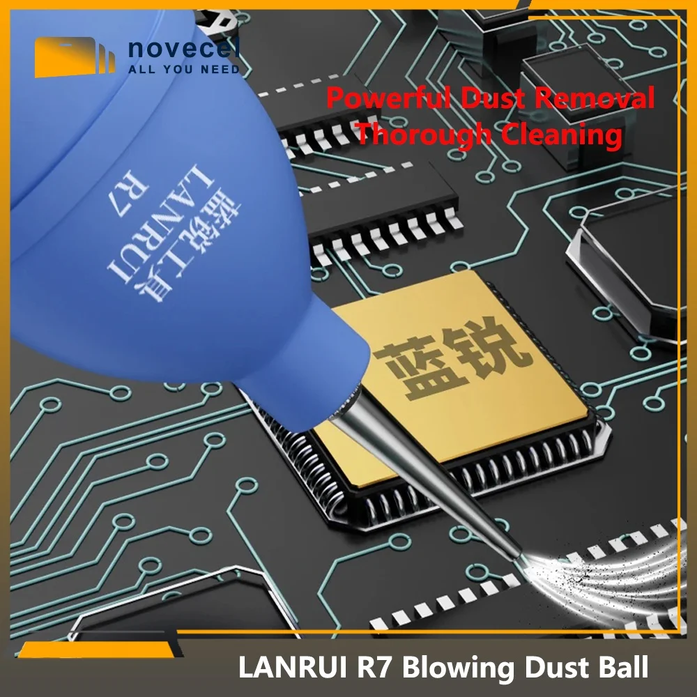 LANRUI R7 Blowing Dust Ball For Phone PCB PC Keyboard Dust Removing Camera Lens Cleaning Strong Airflow Rebound Fast Repair Tool
LANRUI R7 Blowing Dust Ball For Phone PCB PC Keyboard Dust Removing Camera Lens Cleaning Strong Airflow Rebound Fast Repair Tool