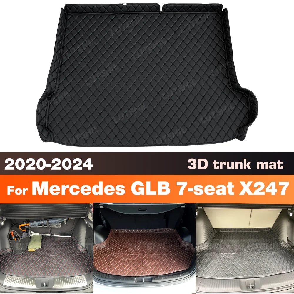 LUTEHIL для Mercedes GLB 7-местный X247 2020-2024 на заказ коврик в багажник автомобиля из искусственной кожи водонепроницаемые коврики для багажника автомобильные аксессуары
LUTEHIL для Mercedes GLB 7-местный X247 2020-2024 на заказ коврик в багажник автомобиля из искусственной кожи водонепроницаемые коврики для багажника автомобильные аксессуары