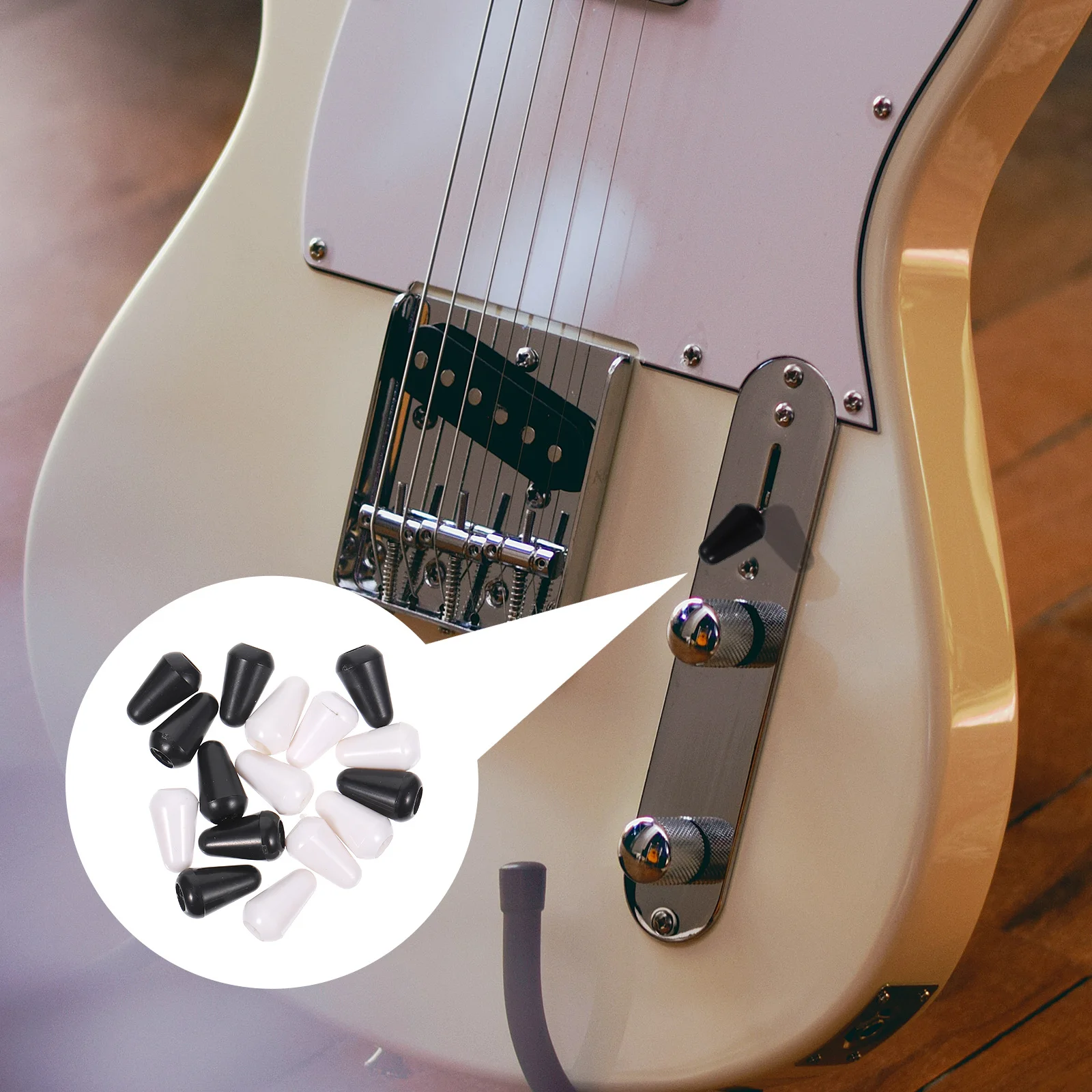 16 Pcs Cap Switch Knob Pickup Tip Has Moment Electric Guitar Knobs Tap Toggle Caps
16 Pcs Cap Switch Knob Pickup Tip Has Moment Electric Guitar Knobs Tap Toggle Caps